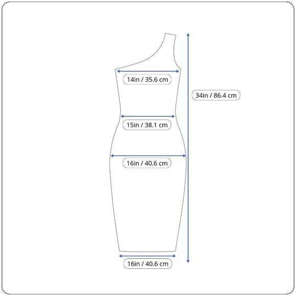 Eliza J Womens One-Shoulder Royal Blue Lace Sheath Dress Sz 4 - New - Picture 9 of 9